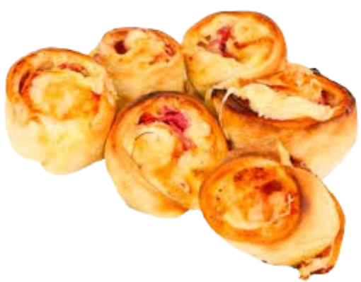 PIZZABR?TCHEN Mit PUTENSCHINKEN